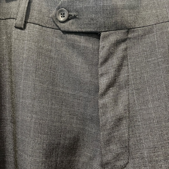 Classic Italian Grey Men Dress Pants Size 38 - Picture 8 of 12